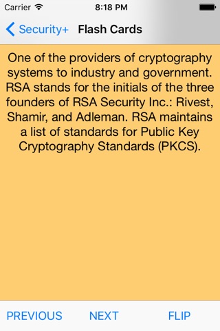 Security Plus for Comp TIA Study screenshot 4