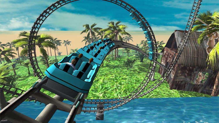 Jurassic Jungle Roller Coaster Free by Door to Apps