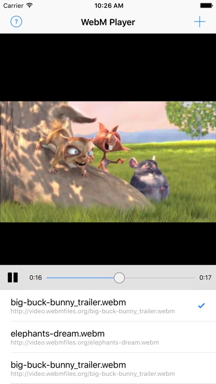 WebM Player Extension for iOS and Safari