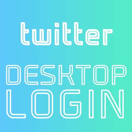 DESKTOP LOGIN for Twitter icon