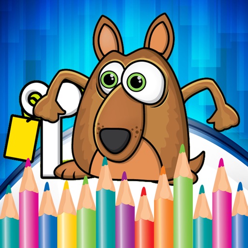 Coloring Book Animals Pages Game for Kindergarten iOS App