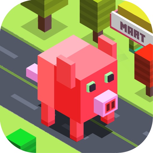 Piggy Ride Into The Wood - A Cubicity Game Icon