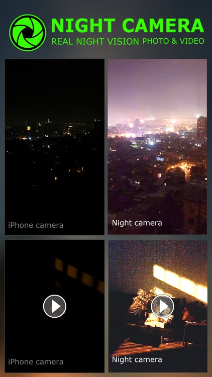 Night Vision Camera slow shutter HD (Photo and Video)