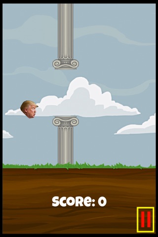 Flappy The Trump screenshot 2