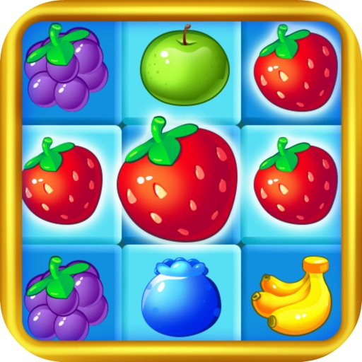 Happy Fruits Link Link iOS App