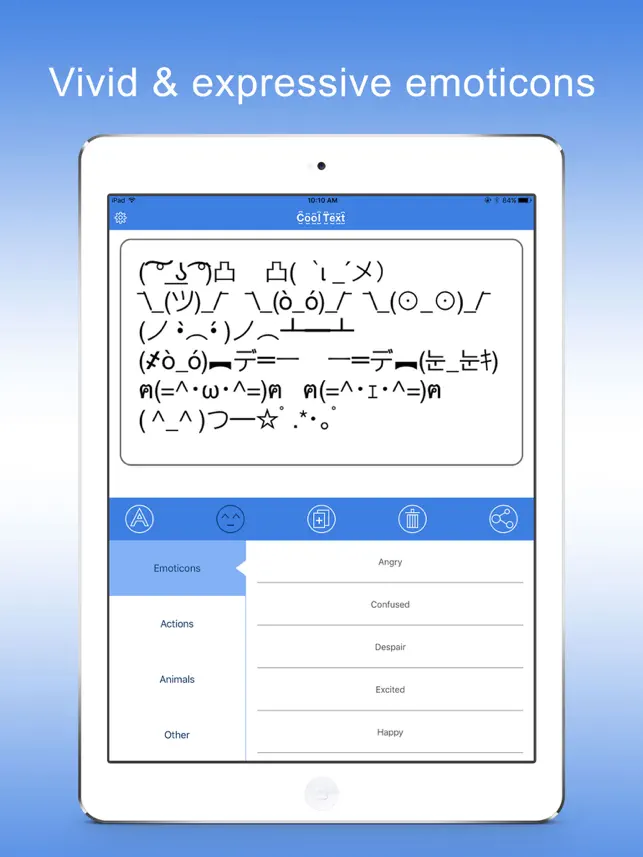 Imágen 2 Fuentes & Texto Emoticons for Instagram Bio, Comments & Captions iphone