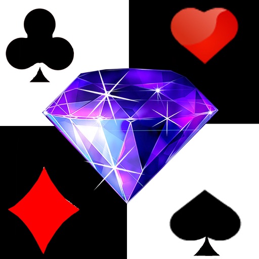 Jewels Cards - Spider Solitaire & Freecell Solitaire Icon