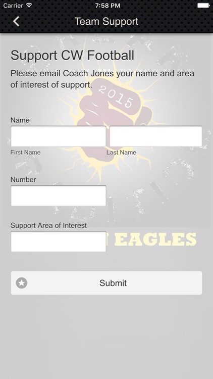 CW Golden Eagle Football