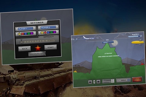 Tank World War HD : Laser Battle - A Classic Attack Defense Shooting Game screenshot 2