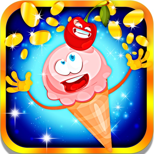 Chocolate Slot Machine: Take a risk, beat the odds and win lots of ice cream cones Icon