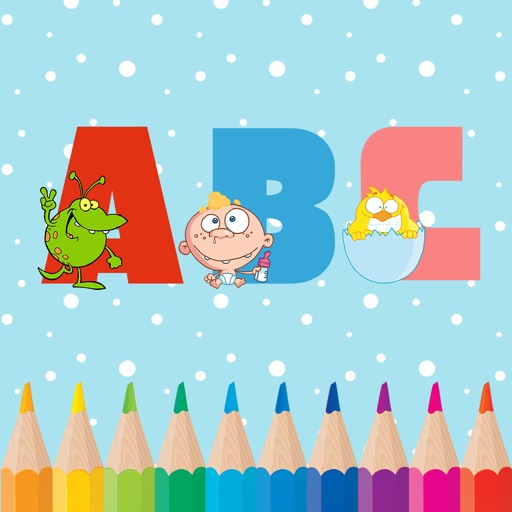 Alphabet ABC Coloring Books Free for Kindergarten and Preschool Icon