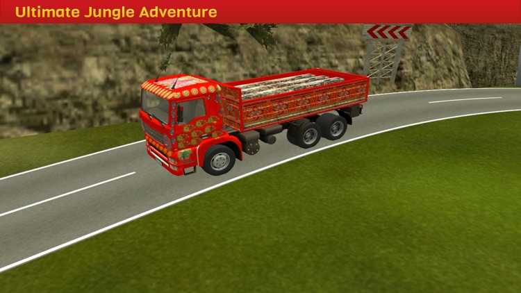 Truck Driving Hill Simulation