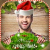 Christmas Photo Montage – Face Morph With Santa Costume Edit.or & Holiday Sticker.s