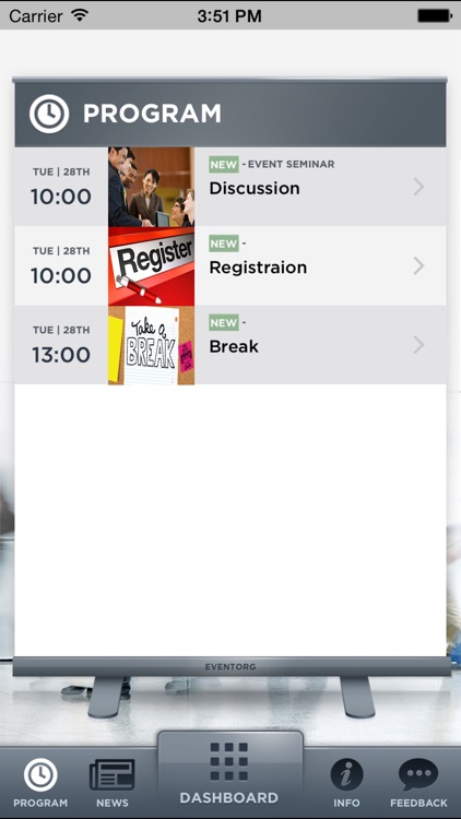 EventOrg - The Professional Conference App