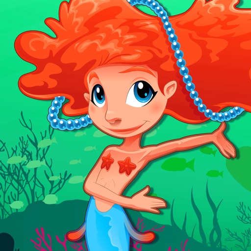 Treasure Aquarium Mermaid - PRO - Underwater Cartoon Gem Collector icon