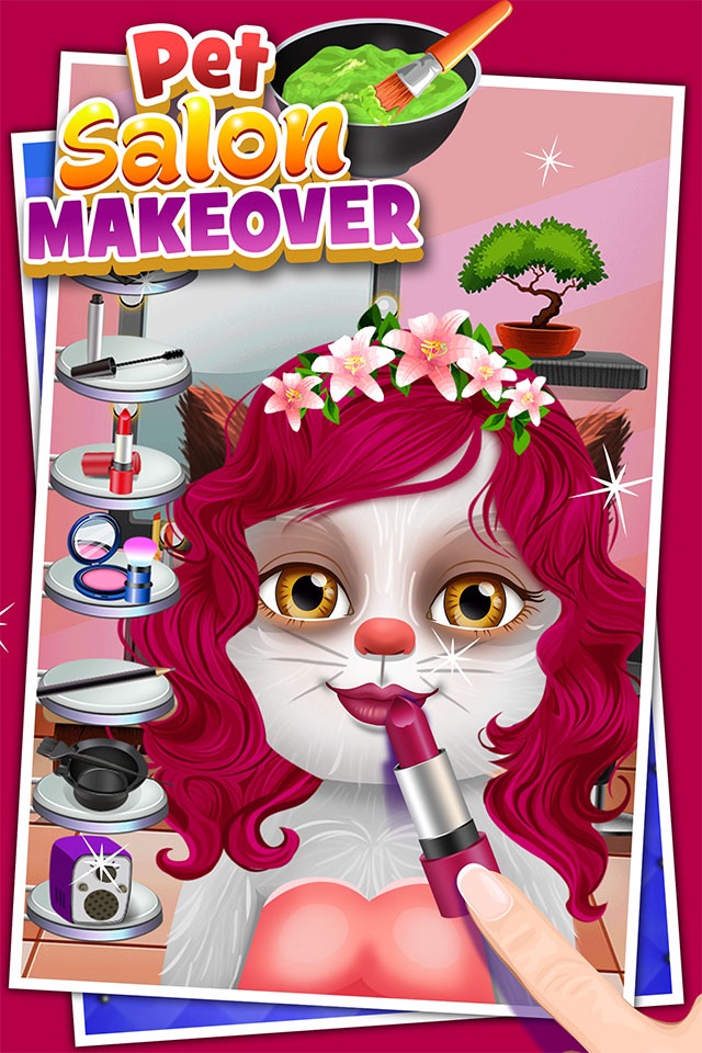 Pet Salon Makeup Games for Kids (Girl & Boy) screenshot 2