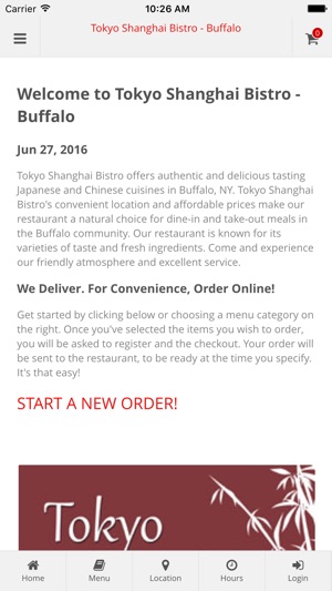 Tokyo Shanghai Bistro - Buffalo Online Ordering(圖1)-速報App