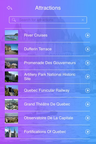 Quebec City Tourist Guide screenshot 3