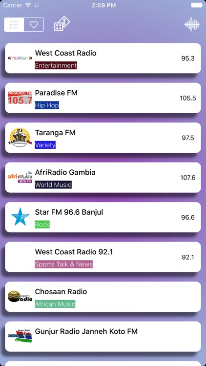 Gambia Radio FM - AM