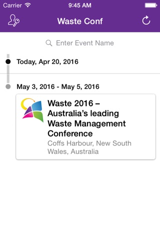 Coffs Waste Conference screenshot 2