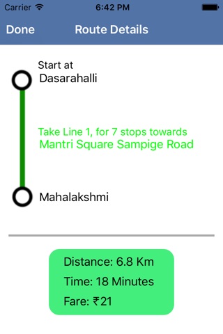 Bangalore MetroMap screenshot 3