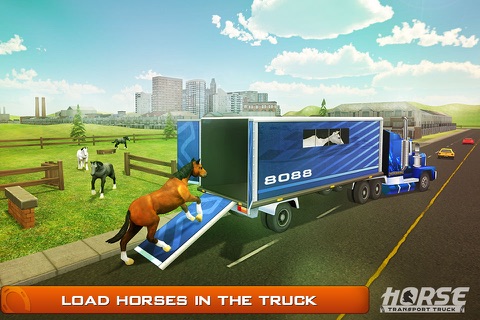 Horse Transport Truck Simulator 3D screenshot 3
