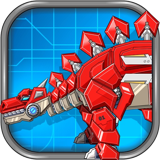 Toy War Robot Stegosaurus iOS App