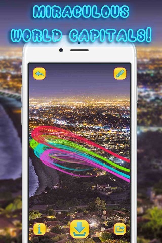 City Lights Wallpaper – Night Time Background Pictures of World Cities for Home Screen.s screenshot 3