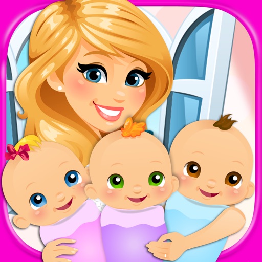 My Newborn Baby Triplets - Kids Pregnancy & Hospital Maternity Games