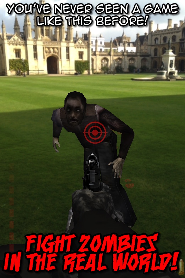 Zombies GO! Fight The Dead Walking Everywhere with Augmented Reality (FREE Edition) screenshot 2