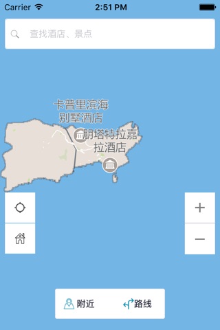卡普里中文离线地图-意大利离线旅游地图支持步行自行车模式 screenshot 4