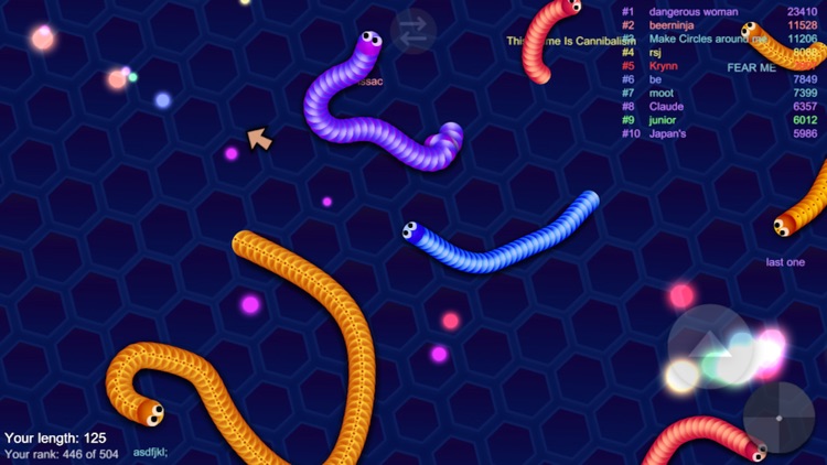 Emoji IO Snither Escape - Flappy Worm Eat Color Dot - War Dot