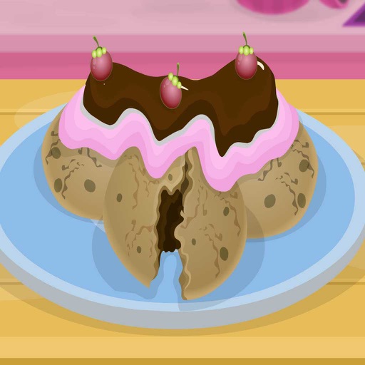 Salted Caramel Cookie Icon