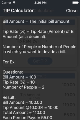 Tip Calculator - Fast Tips & Split Bills at the Restaurant Table for Food, Dining, Drinks and Dating screenshot 3