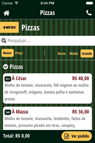 Fatirella Pizzas screenshot 3