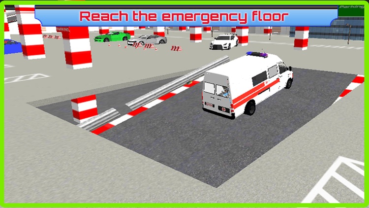 Multi-Storey Ambulance Parking - Emergency Hospital Rescue Driving Simulator screenshot-3