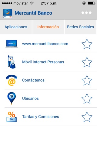 Mercantil Banco screenshot 2