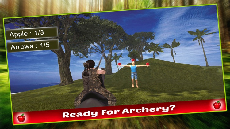 VR Apple Archer Shooting Free - archery action game 3d