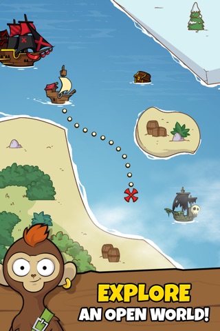 Chimps Ahoy! - Kizi Pirate Game screenshot 3