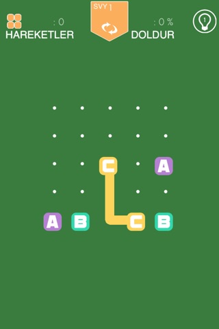 Match The Letters - awesome dots joining strategy game screenshot 3