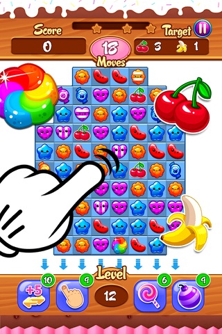 Sweety Garden : Candy Puzzle Game Mania, Jelly Crazy screenshot 3