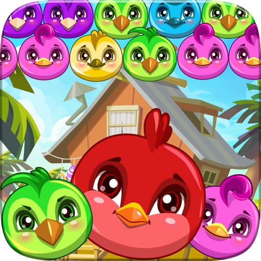 Crazy Bubble Shooter Birds Rescue - Funny Cat Pop Mania And Adventure Games iOS App