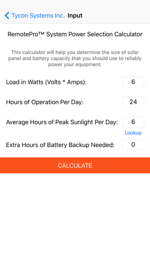 Tycon Remote Power Calculator(圖5)-速報App