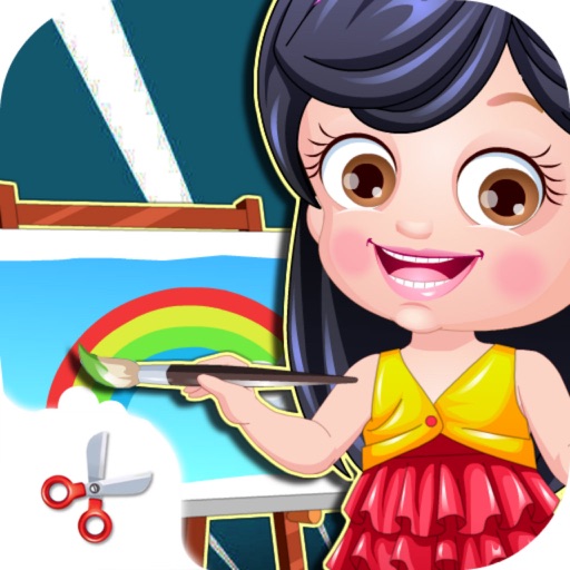 Baby Fashion Dressup 6 ——Pretty Princess Color Salon &Artist Make Up Icon