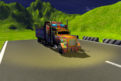 PK Cargo Truck Driving Simulator screenshot 4