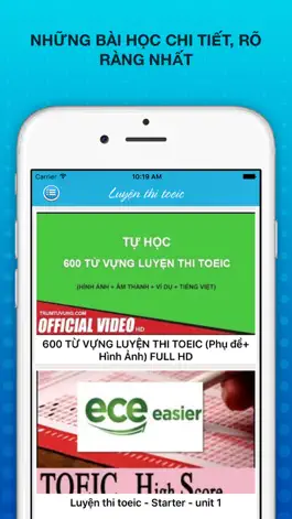 Game screenshot Phim Luyện Nghe Tiếng Anh - Luyện thi Toeic - Toefl - ielts mới nhất hack