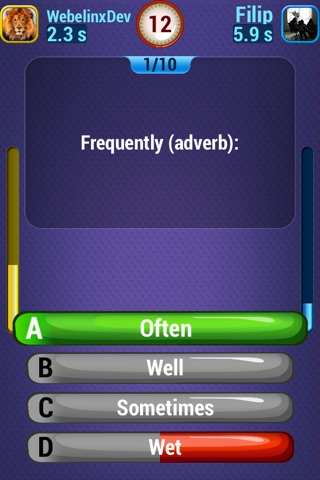 English Vocabulary Quiz – Learn New Words & Phrases and Test your Knowledge with a Vocab Builder Game screenshot 4