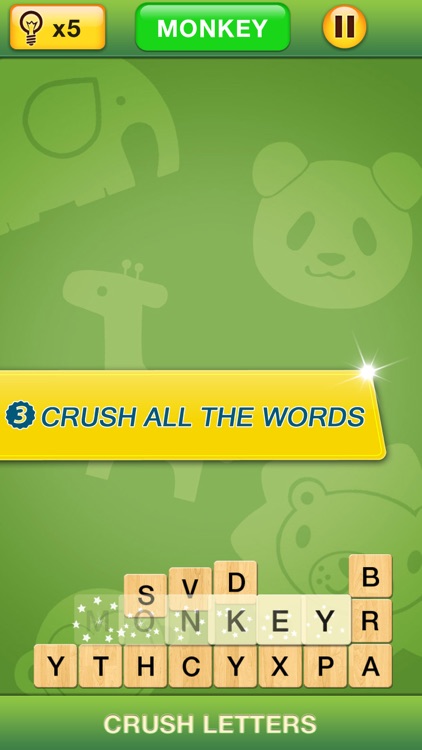 Crush Letters - Word Search Themes