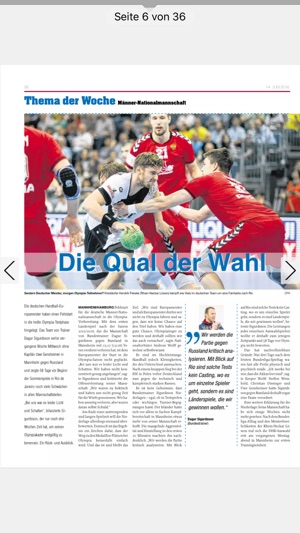 Handballwoche ePaper(圖3)-速報App