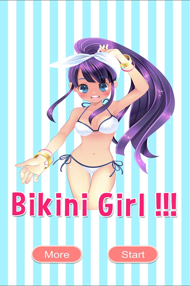 Bikini Girl - Beach Dress Up, Cute Anime Game screenshot 3